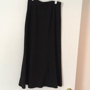 Charter Club long black skirt